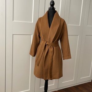 Camel Belted Coat